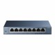 TP-Link Switch 8-port Desktop Gigabit, 8 10/100/1000M RJ45 ports, steel case