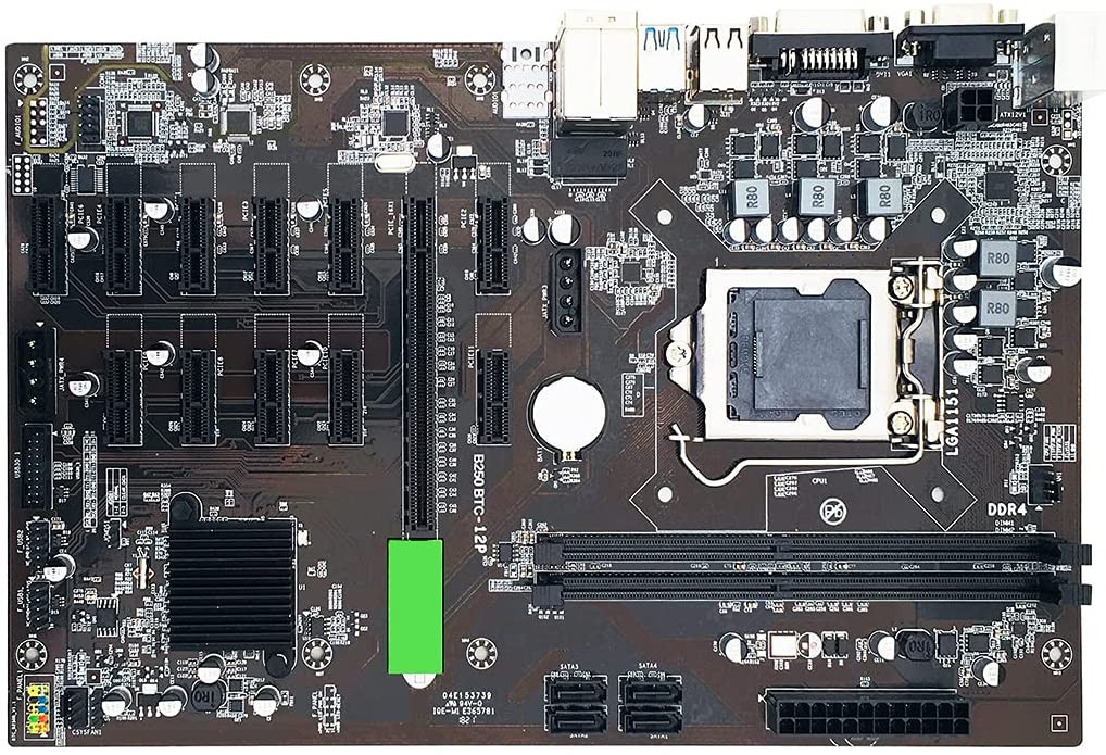B250 BTC 12P Mining Motherboard + G4400 Processor - PROXNet B250 BTC 12P Mining Motherboard + G4400 Processor - PROXNet