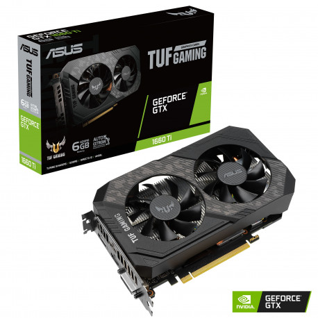 ASUS TUF Gaming GeForce GTX 1660 Ti EVO 6GB GDDR6