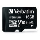 Verbatim Micro SDHC Card 16GB Class 10