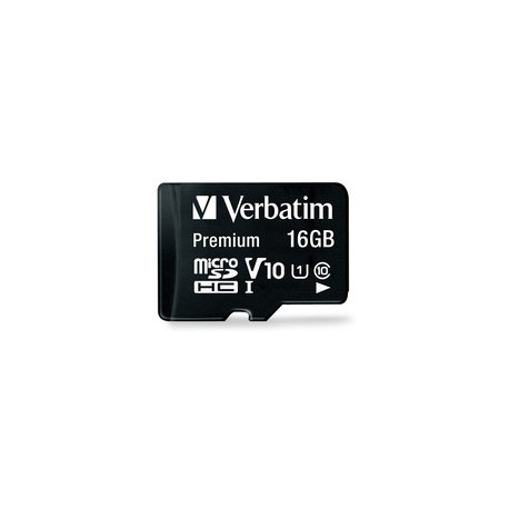 Verbatim Micro SDHC Card 16GB Class 10