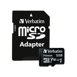 Verbatim Micro SDHC Card 32GB Class 10