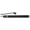 PDU 9 x CEE 7/3, Plug CEE7/7, Surge Protect
