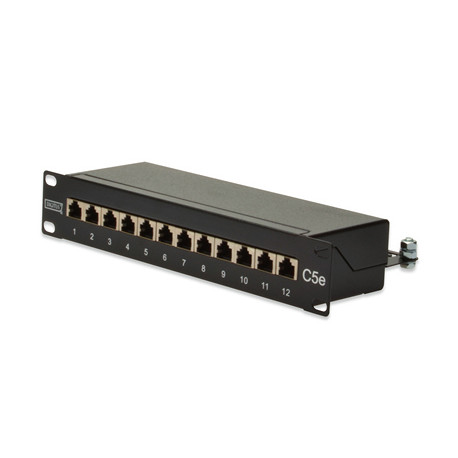 Digitus Patch Panel Cat5E 12-port Shielded