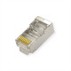 Connector RJ45 Cat5e FTP Plug shielded