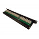 Patch Panel 19'' 1U UTP CAT.5E  48 Ports, Dual IDC