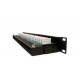 Patch Panel 19'' 1U UTP CAT.5E  48 Ports, Dual IDC