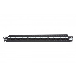 Patch Panel Cat6 24 Ports IDC STP BKT