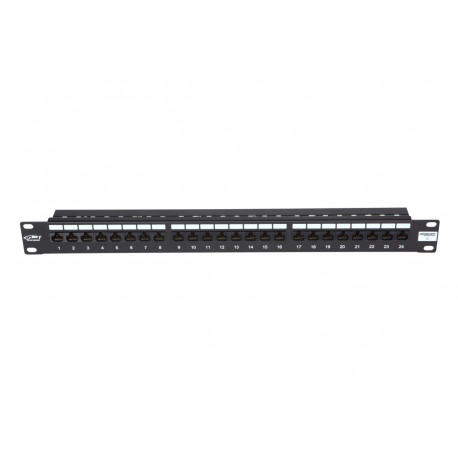 Patch Panel Cat6 24 Ports IDC STP BKT