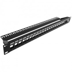 Patch Panel for keystone jacks Blank 24 Ports-LE