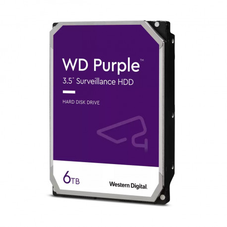 WD Purple Surveillance Hard Drive 6TB 3.5"