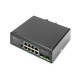 Digitus Gigabit Ethernet 8-port PoE + 2-port SFP, 802.3at Industrial