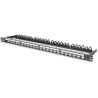 Modular Patch Panel, High Density shielded, 24-ports