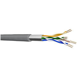 BKT F/UTP Cat5e wire grey PVC 305m