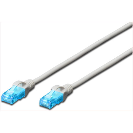Digitus Patch cord Cat5e 1 m U/UTP PVC RJ45