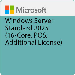 Microsoft Windows Server Standard 16 Core Upgrade 2025